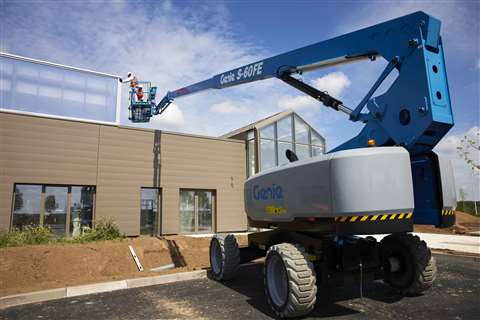 Genie's award-winning hybrid S-60 FE boom lift.